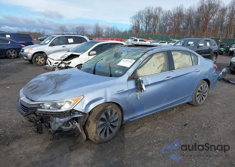 2017 Honda Accord Hybrid Ex-L z USA, uszkodzony, nr VIN JHMCR6F56HC025728